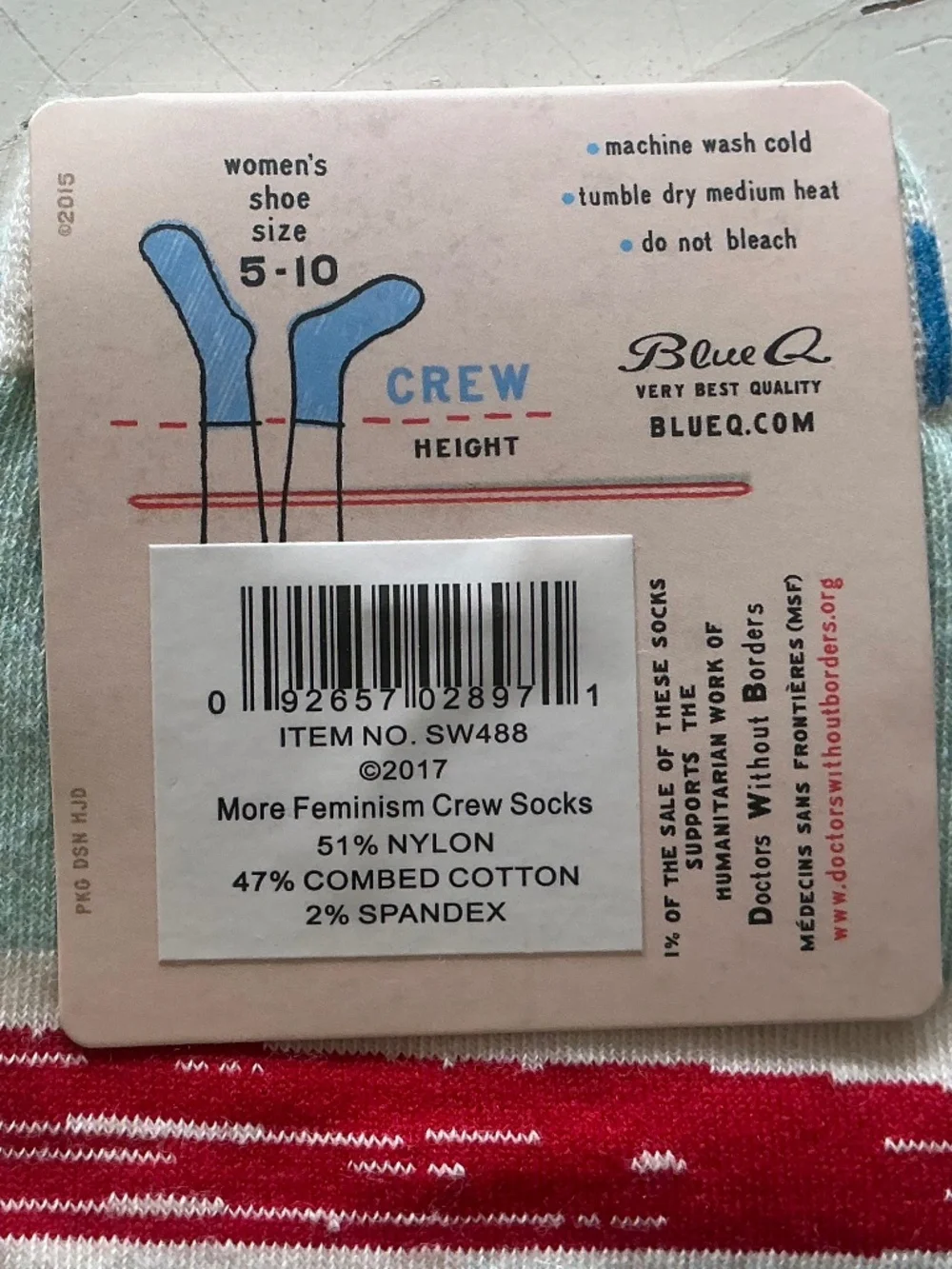 Blue Q women’s size