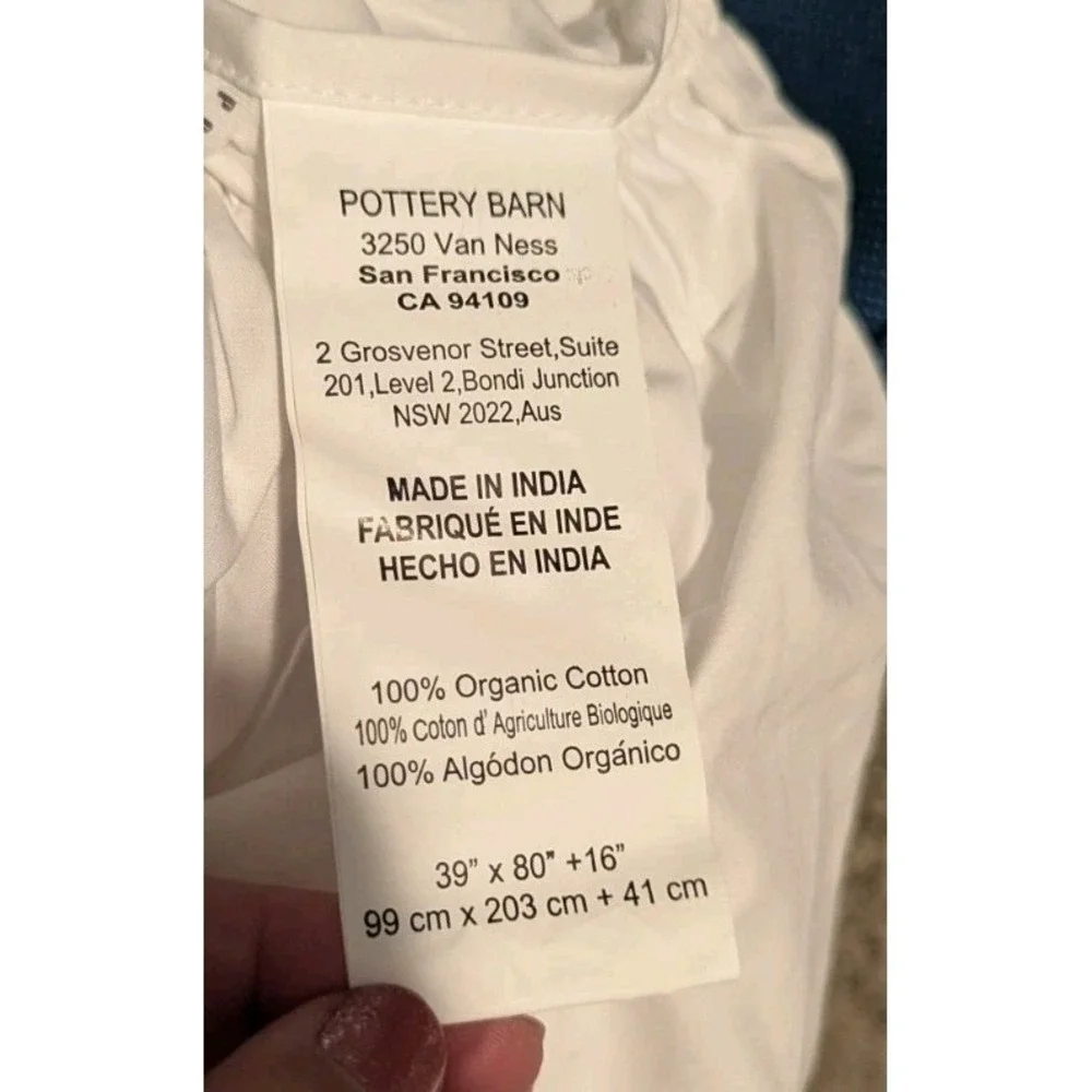 Pottery Barn both accommodates