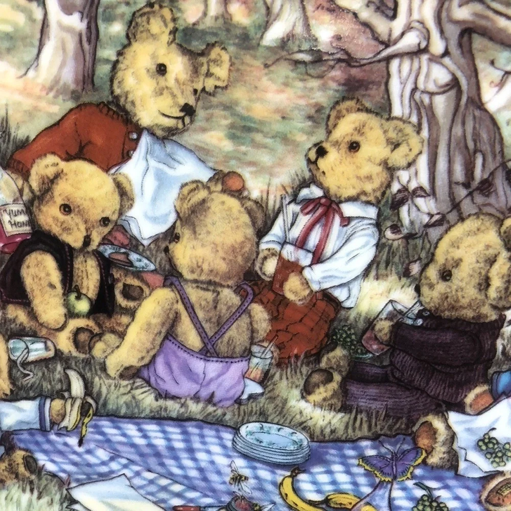 susan andetson carson mint plate 1983 picnic