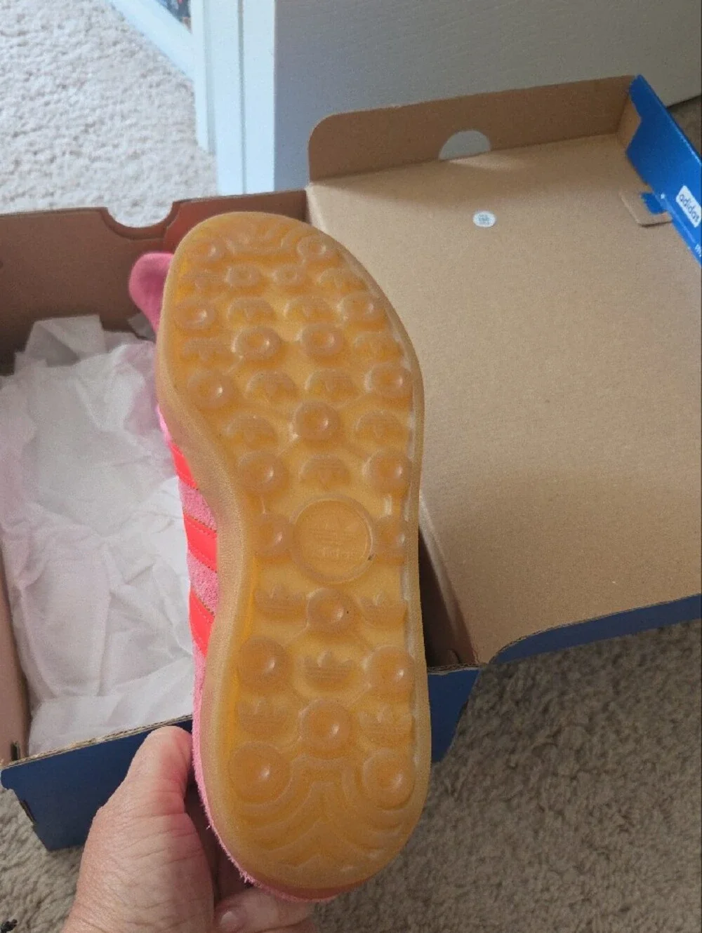 adidas three heel rubber