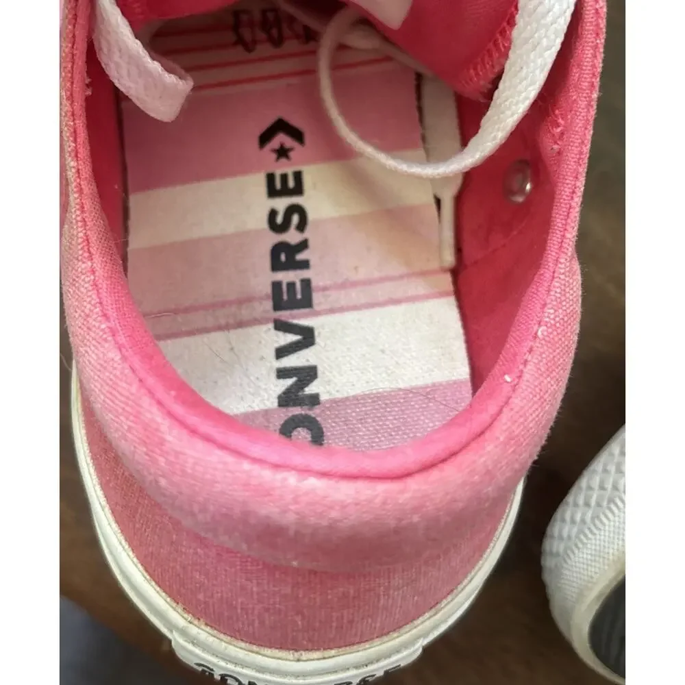Converse canvas pink