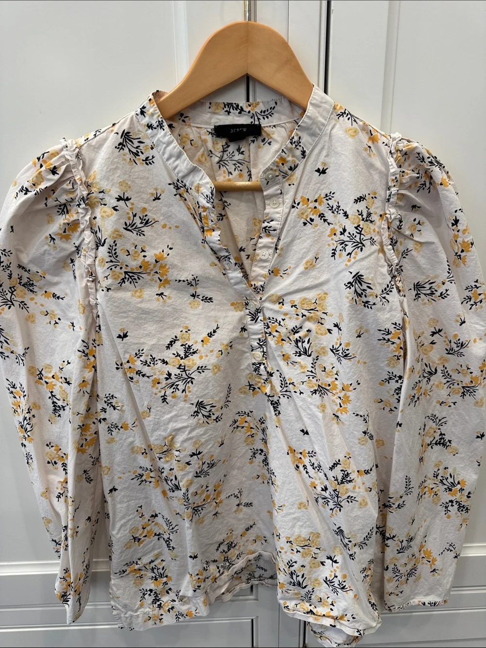 J. Crew sleeves feminine