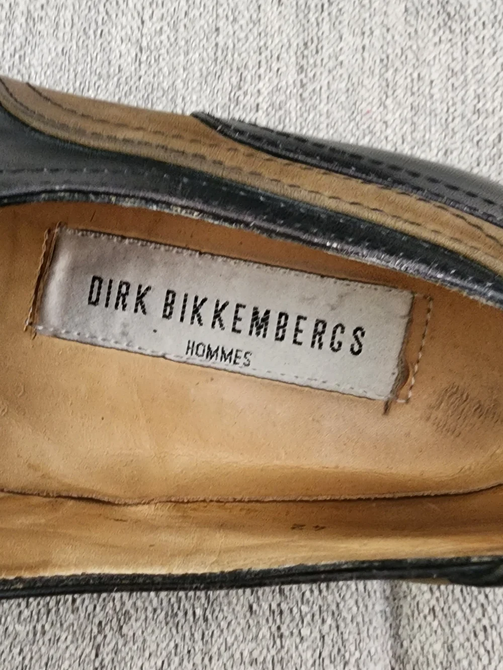 Dirk Bikkembergs sleek black