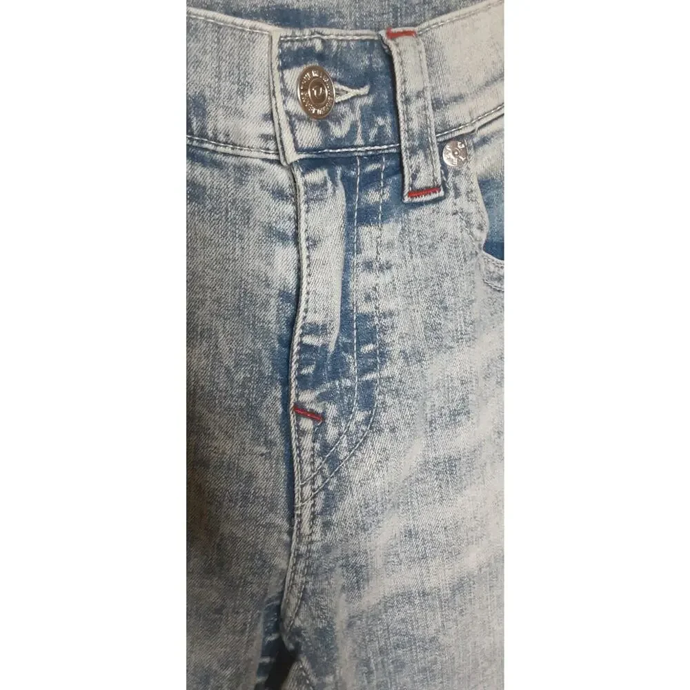 True Religion discoloration embroidered out