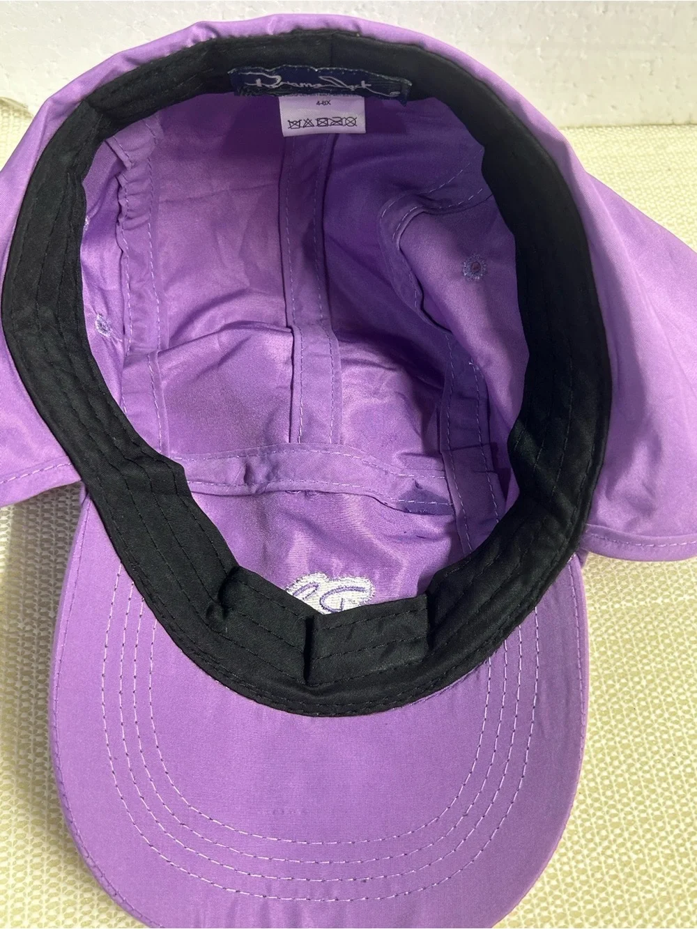 Panama Jack color stitched lining