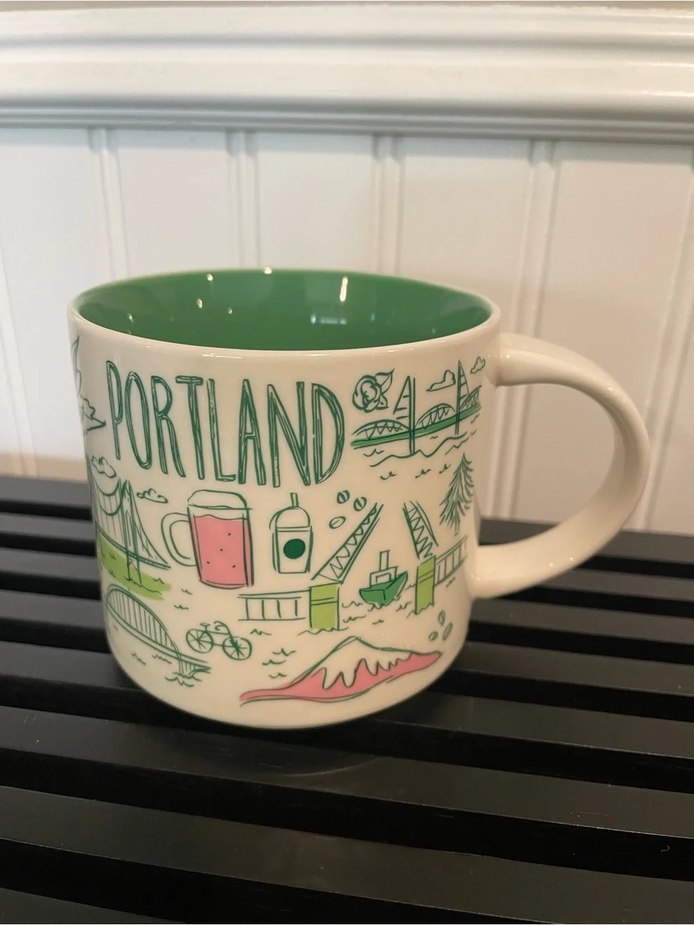 Starbucks Portland Coffee Mug, Been There Series 14 oz, 2018