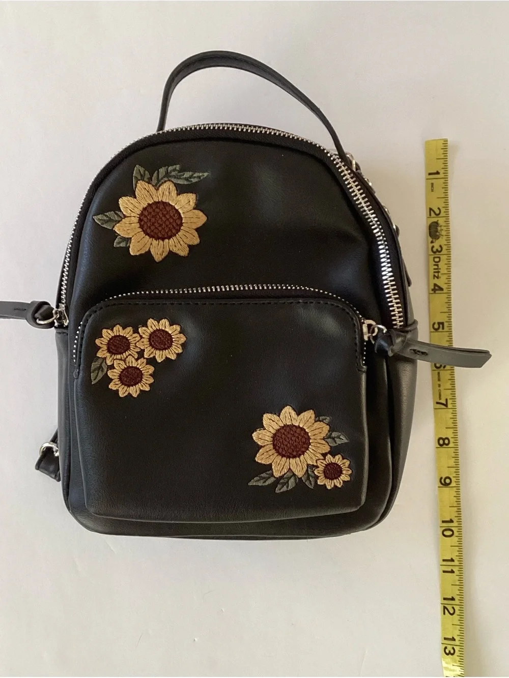 Tillys yellow measurements leather