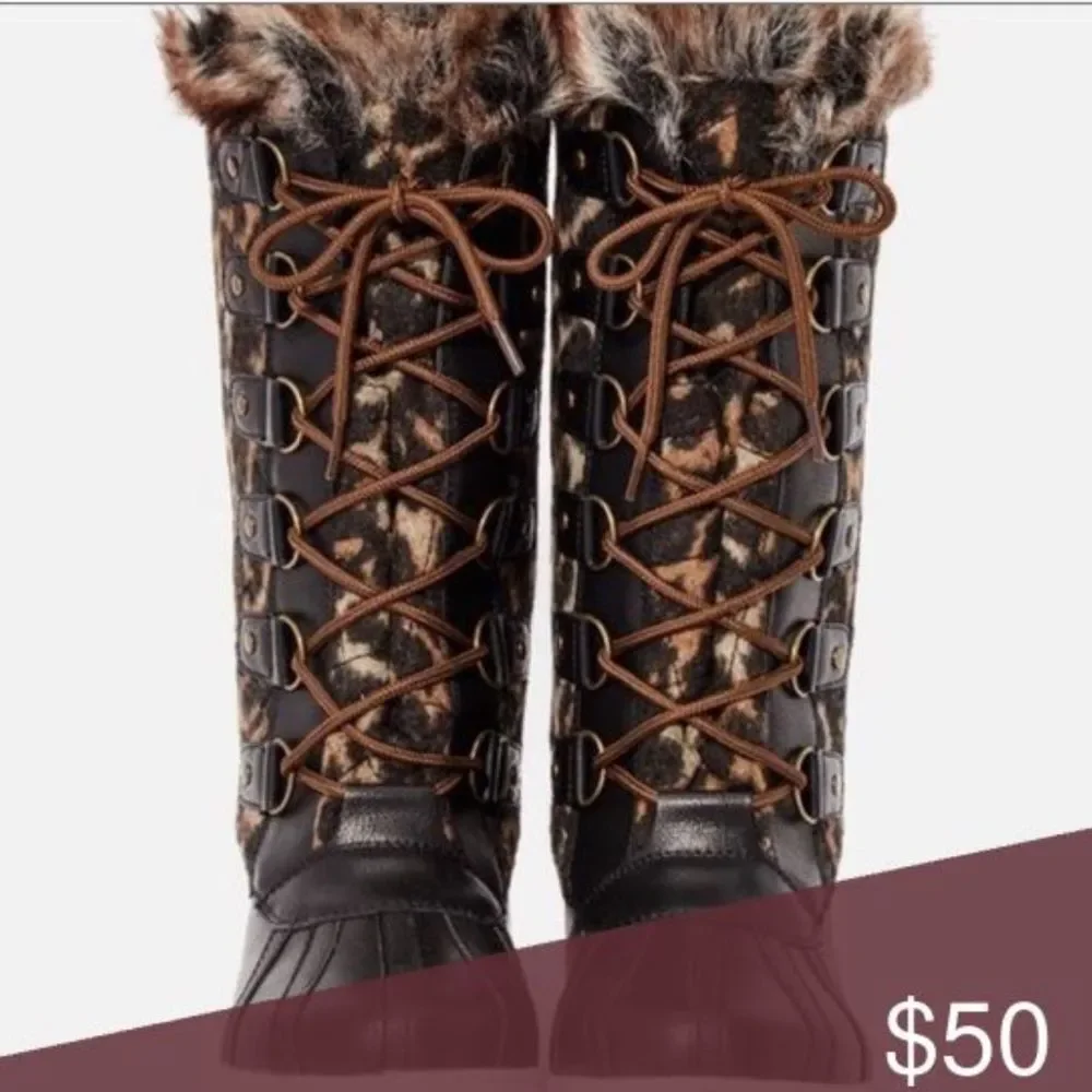 Y2K NIB Shoedazzle winter boots-‎  size 5.5  OLDSTOCK