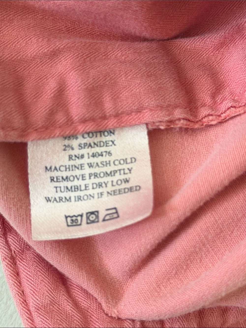 Faherty vibrant waist