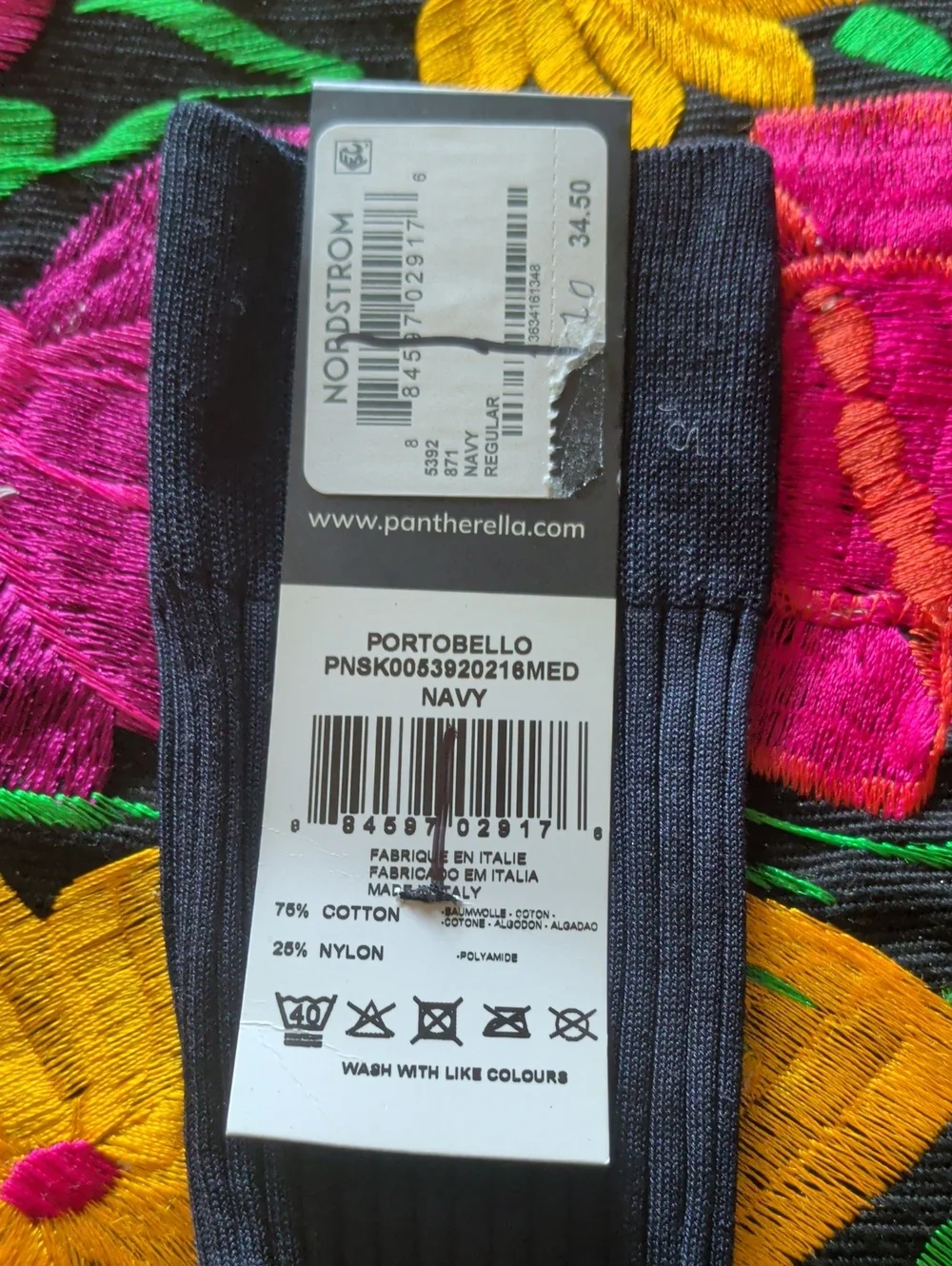 Pantherella ribbed crew