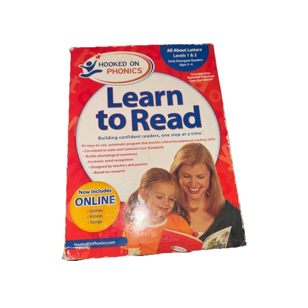 Hooked On Phonics‎ Learn to Read Level 1 &2 set Ages 3-4