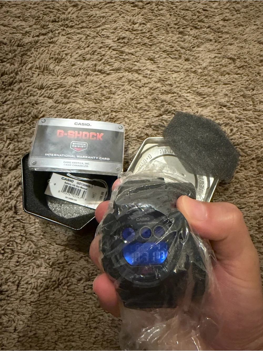 Casio tough digital