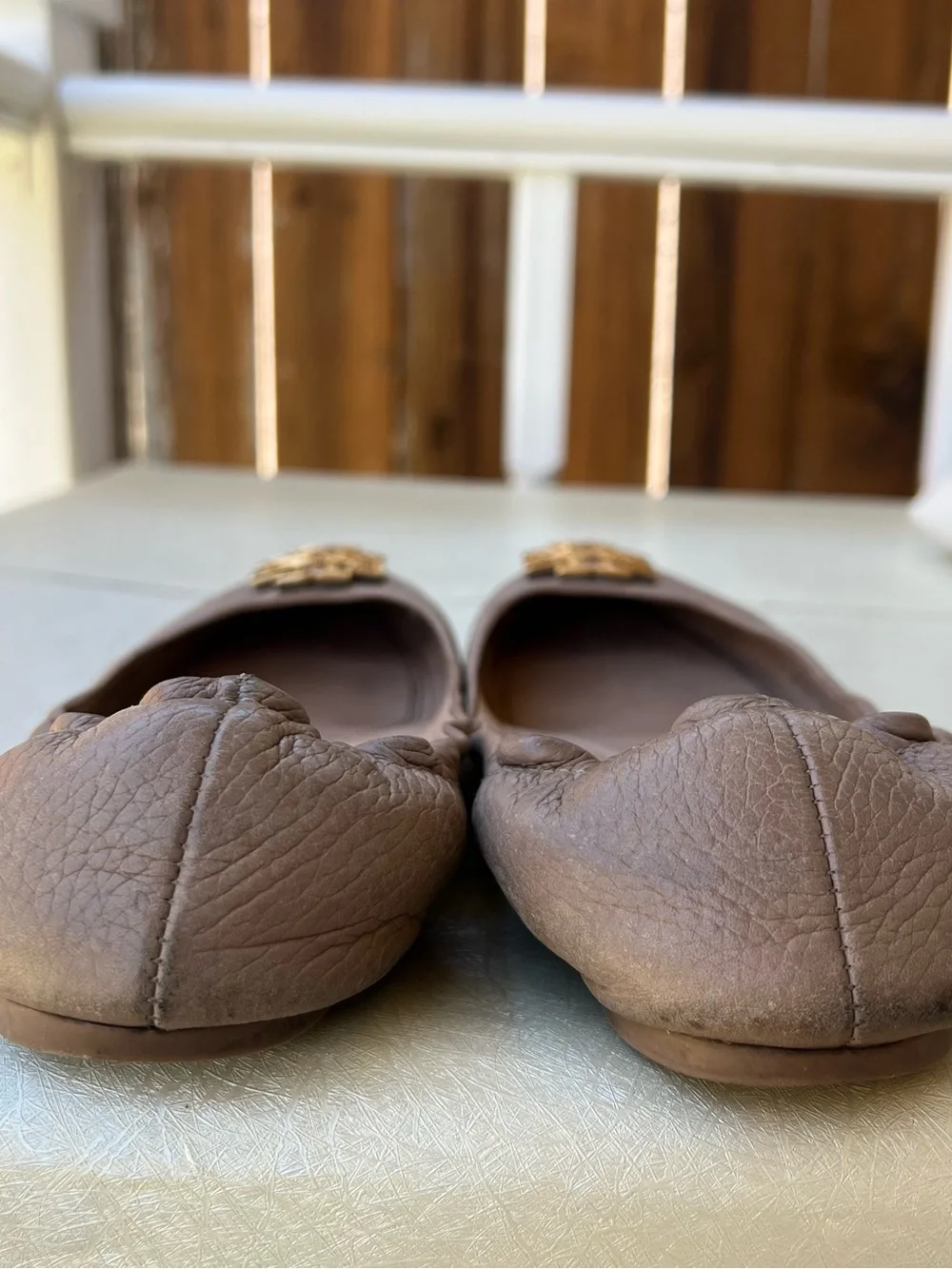 Tory Burch tan leather