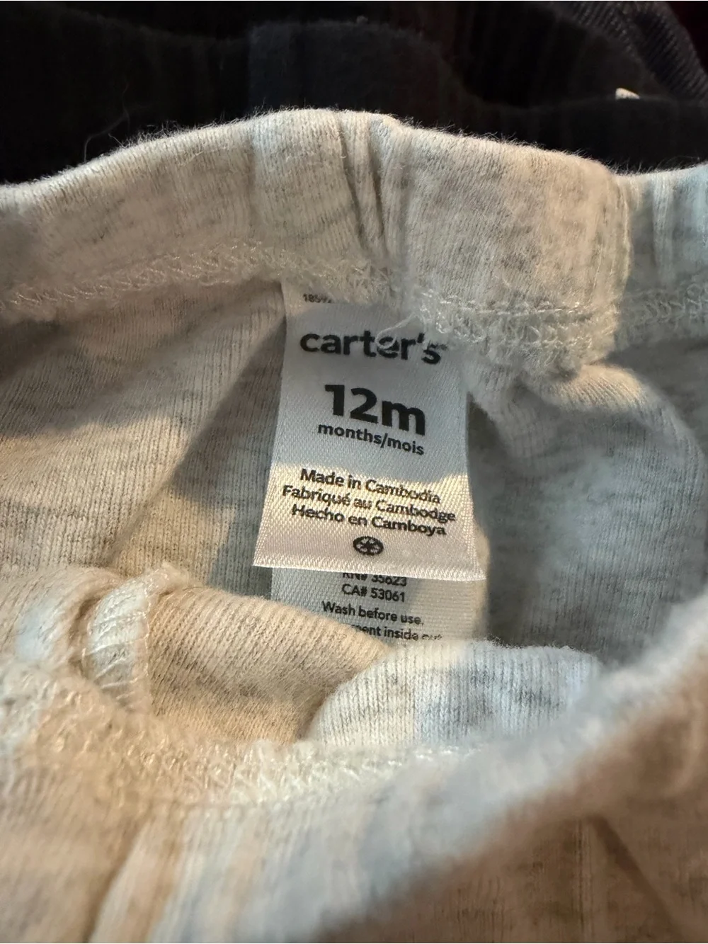 Carters soft comfortable