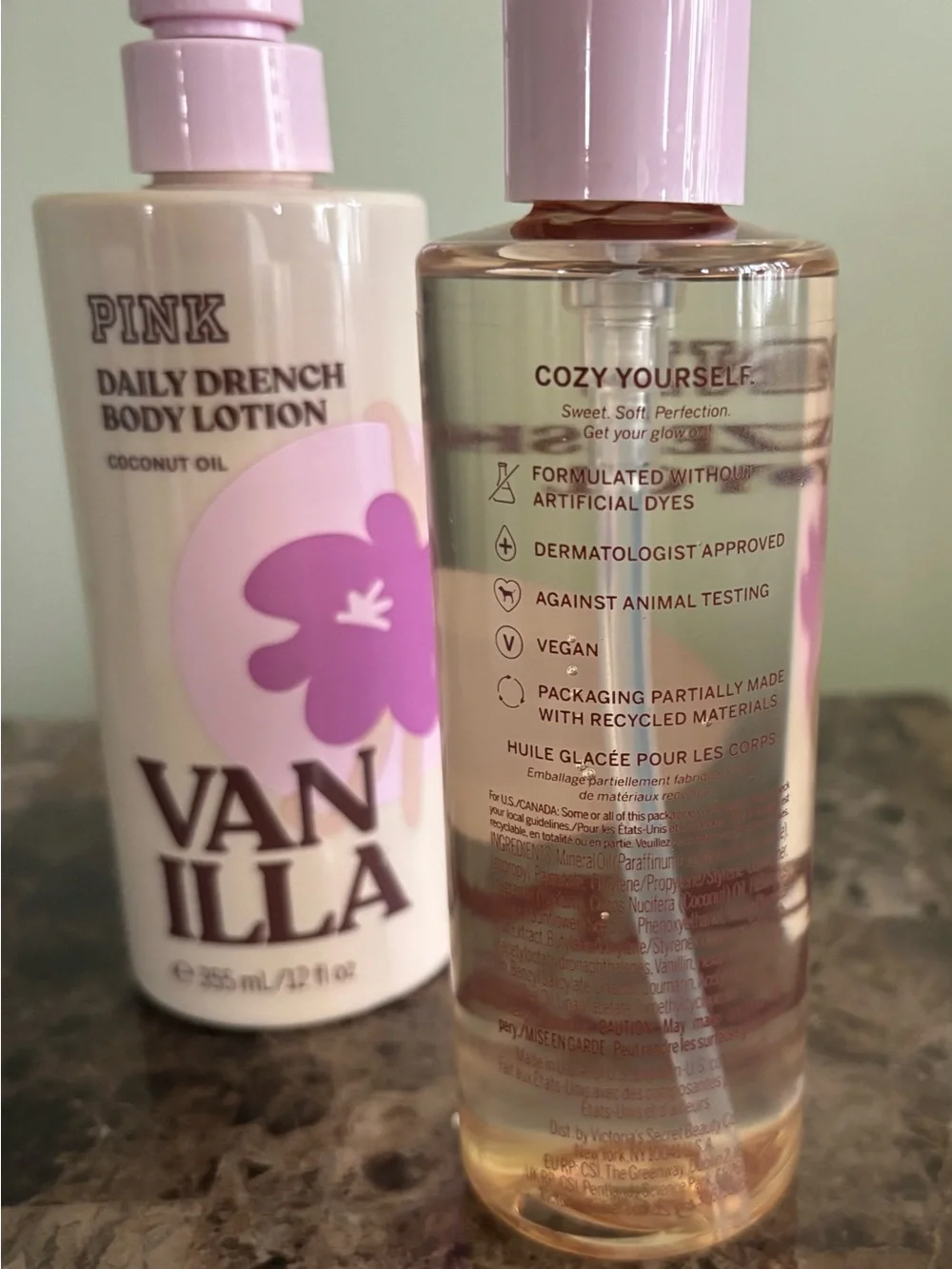 PINK Victorias Secret drench oil victoria’s
