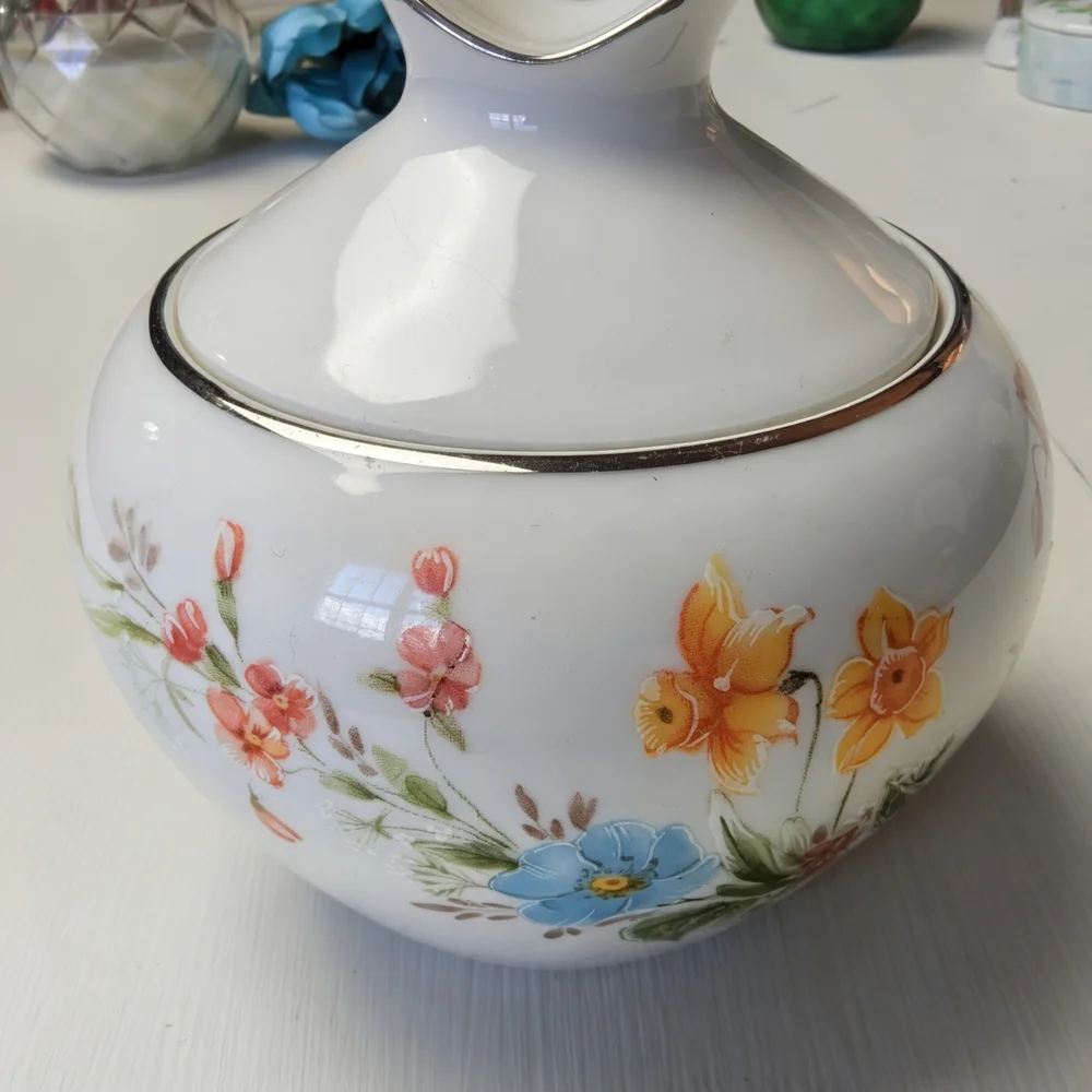 Floral Ceramic Premiere Fine China MD104 Berkshire China Vintage