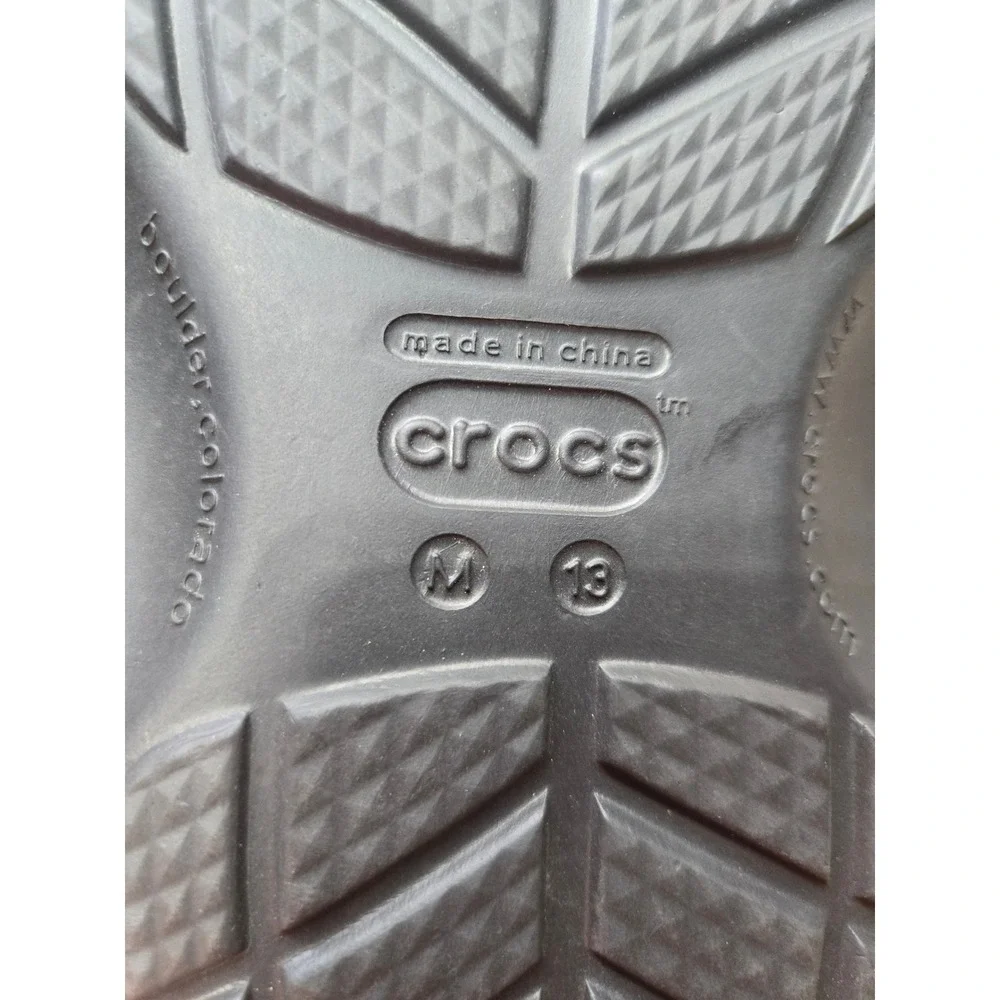 CROCS mammoth shoes side