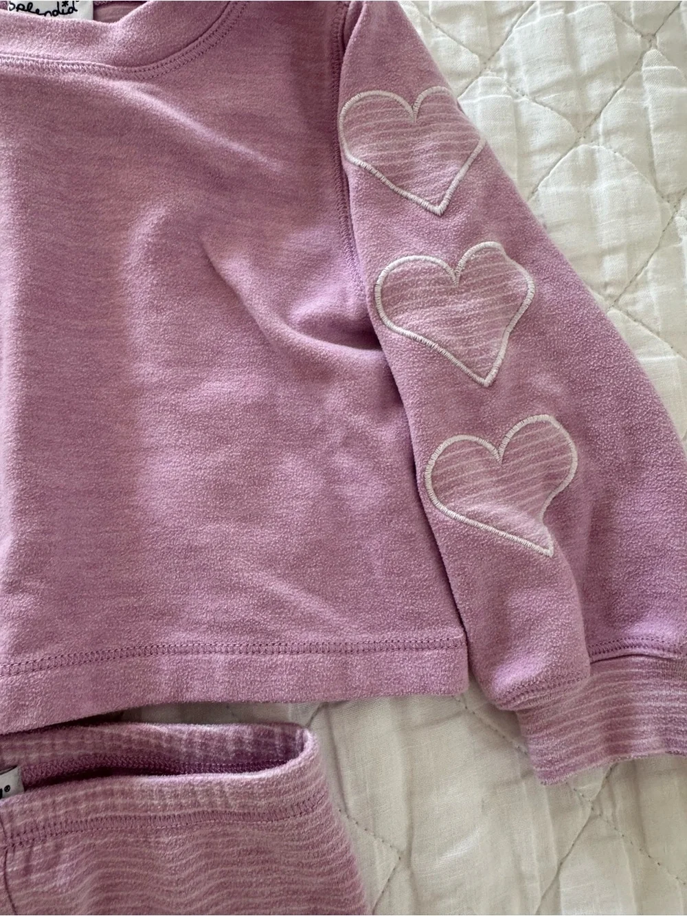 Splendid matching easy ribbed