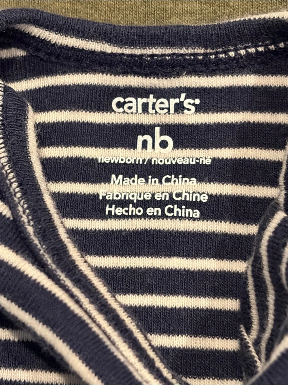Carters lap cuffs