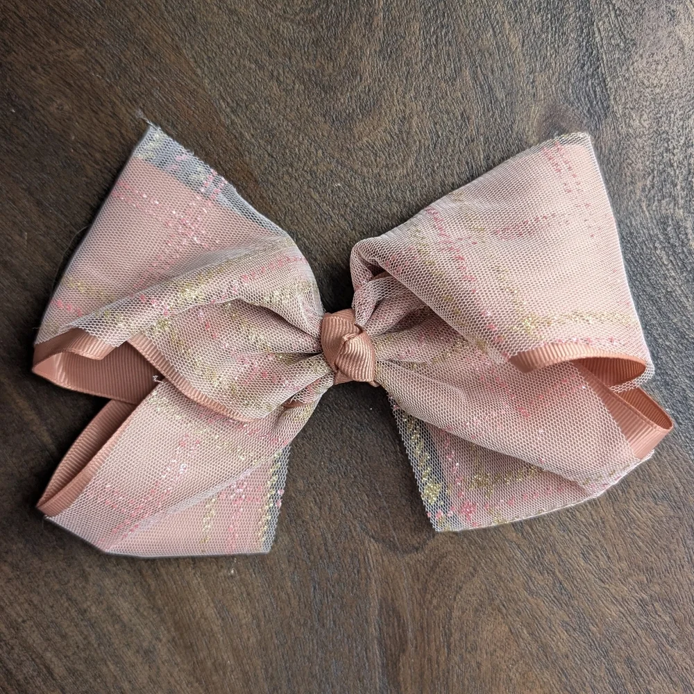 N/A ribbon bows pink