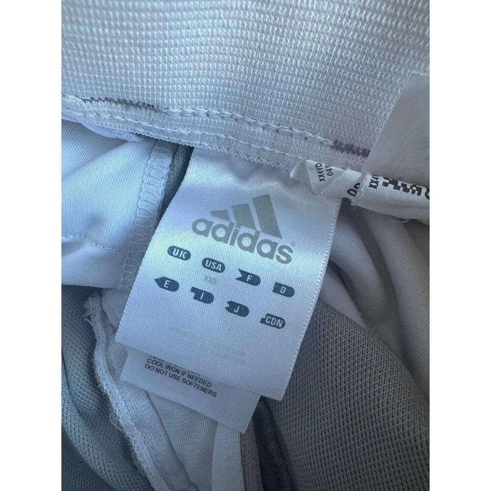 adidas pants piling gray