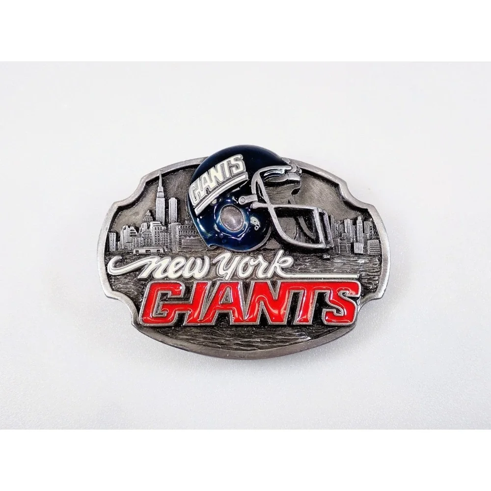 Vintage 1988 New York Giants Belt Buckle Siskiyou‎ Limited Edition #536/10000