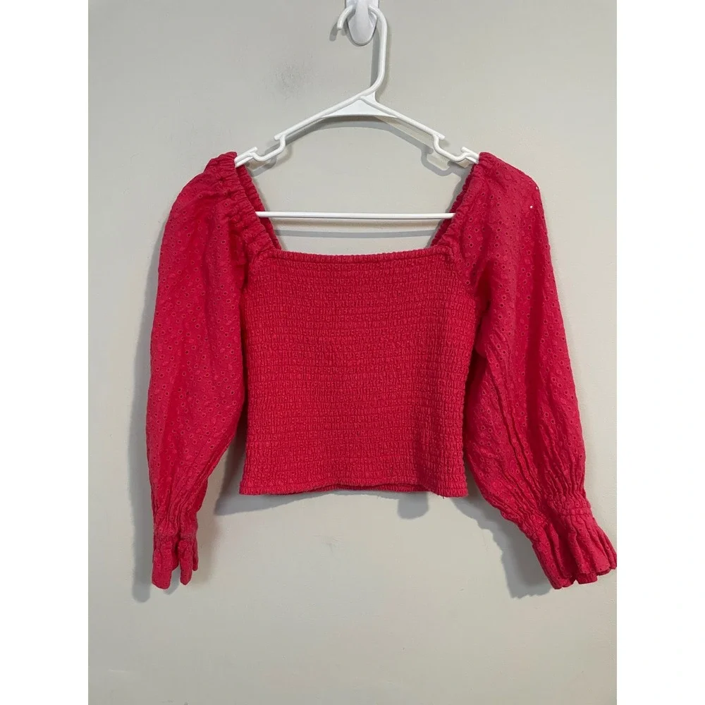 Anthropologie red puff