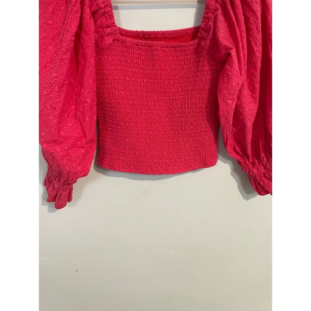 Anthropologie red puff
