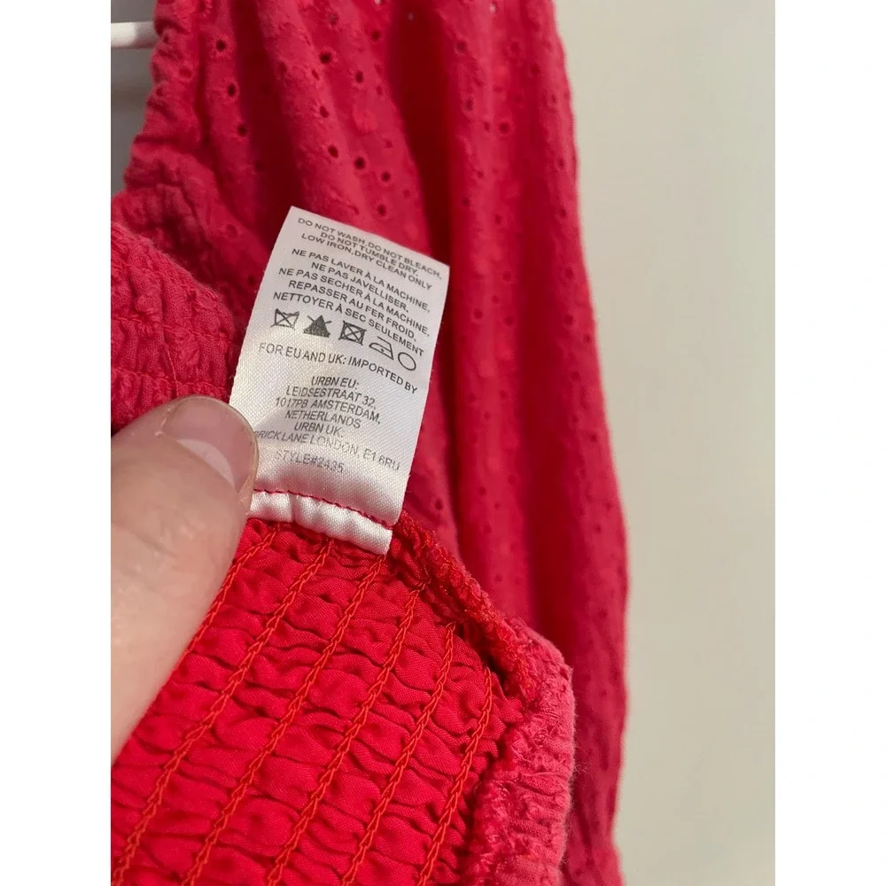Anthropologie red puff