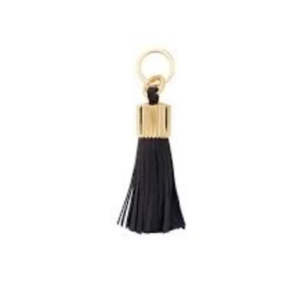 India Hicks Agra Tassel - Black - NWT