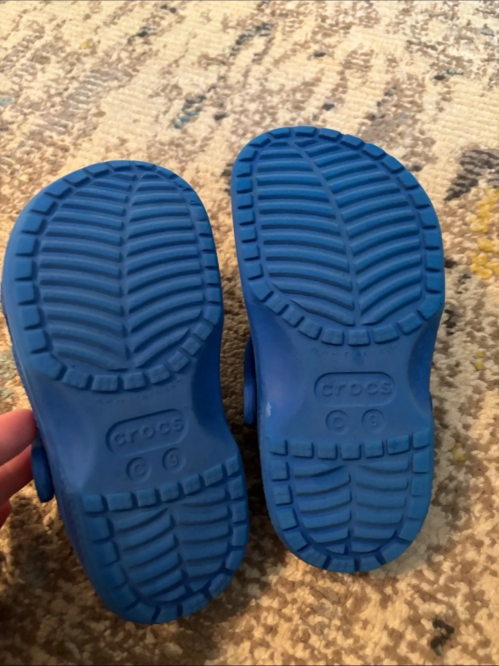 CROCS bright blue