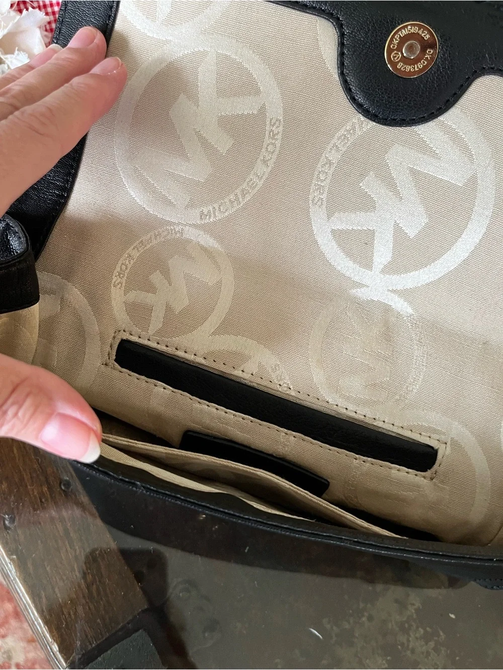 Michael Kors detail polished