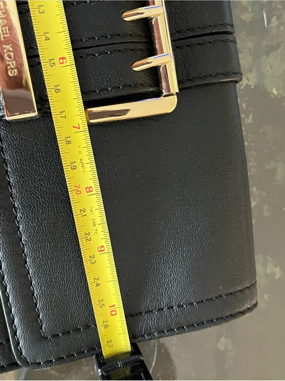 Michael Kors fold smooth plate