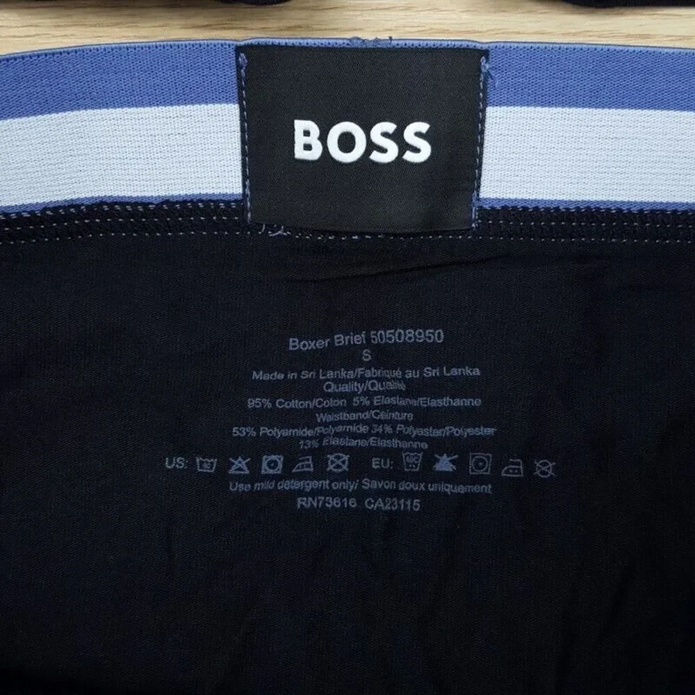 Hugo Boss briefs it