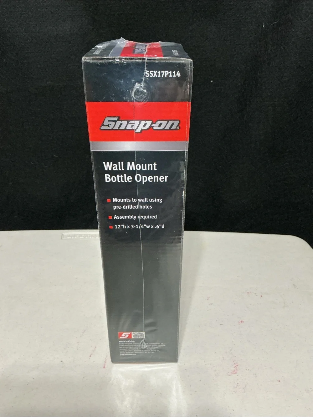 Snap-On installation durable shown