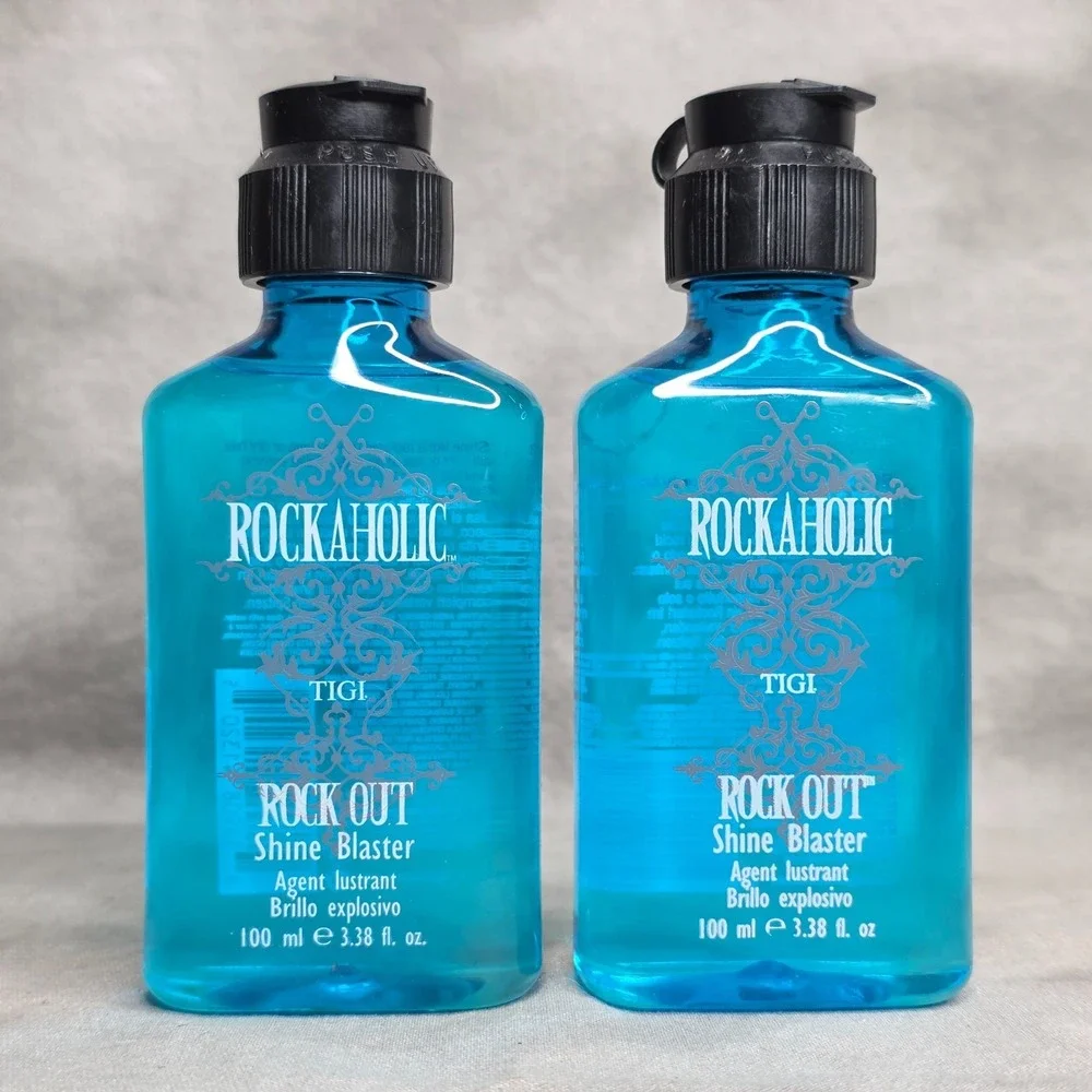 (X2) TIGI Rockaholic Rock Out Shine‎ Blaster 3.38 oz