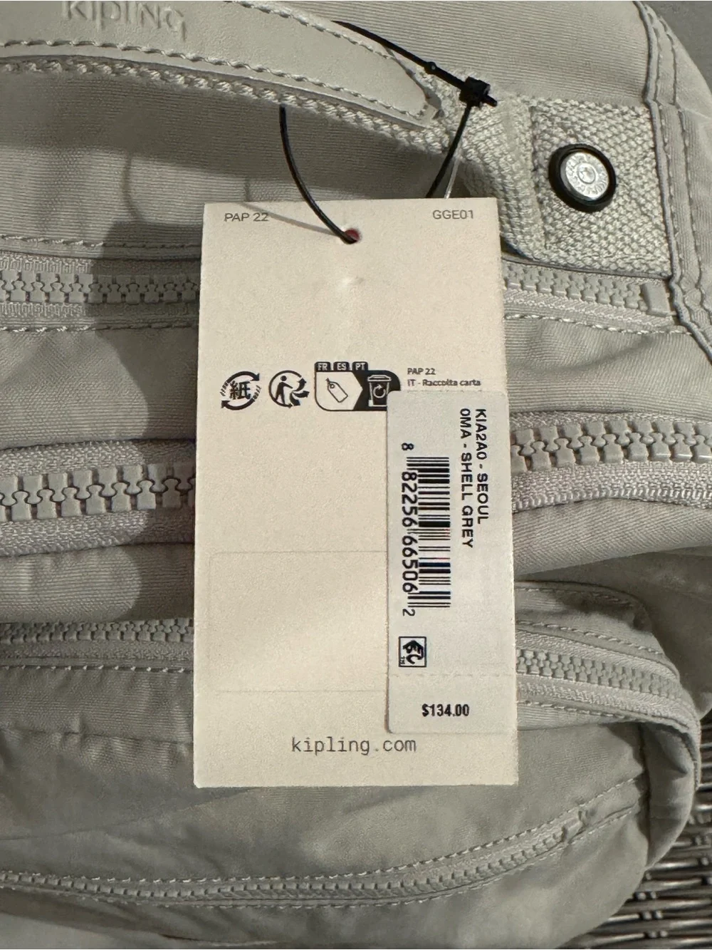 Kipling new tags