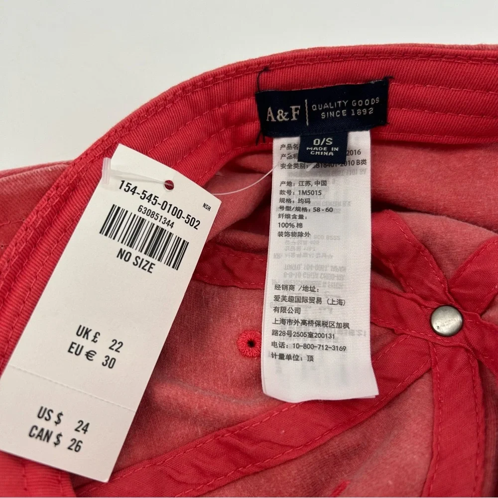 Abercrombie & Fitch new adjustable please