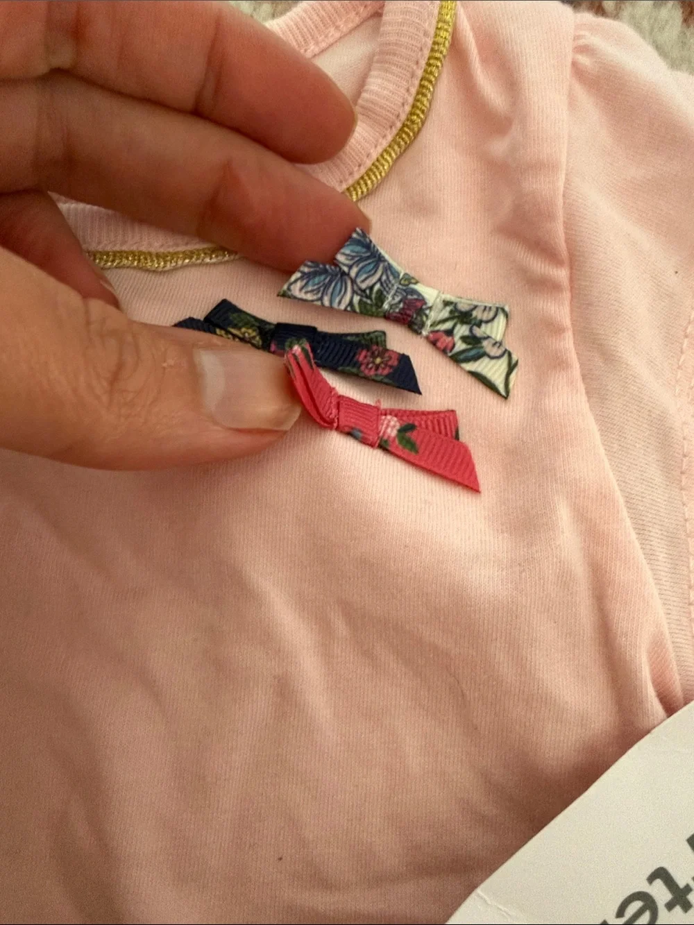 Carters light pink
