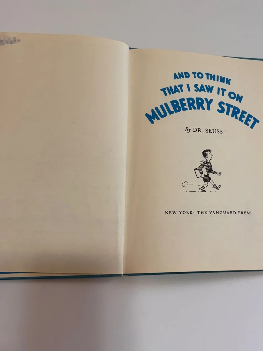 Dr. Seuss vintage hardcover