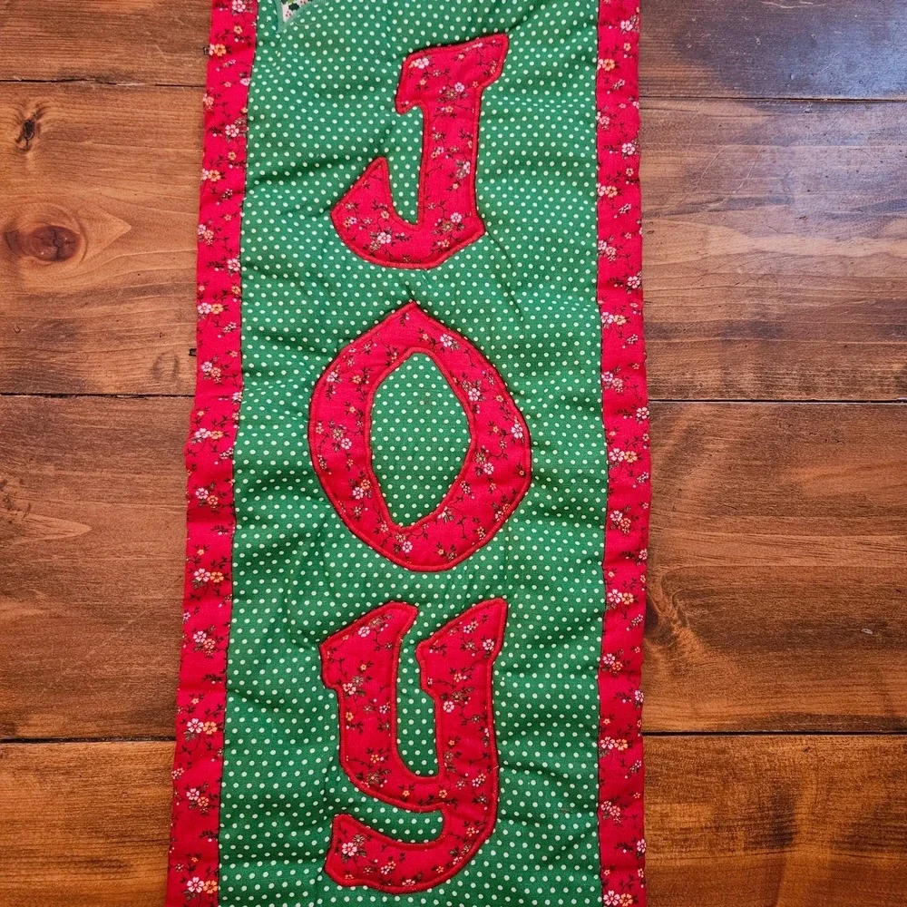 Handmade festive quilted
