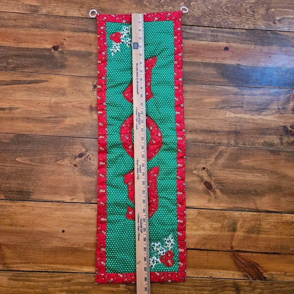 Handmade festive quilted