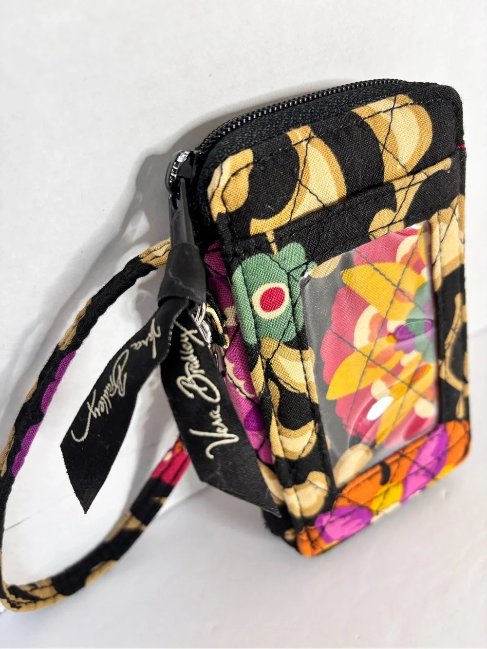 Vera Bradley compact quilted