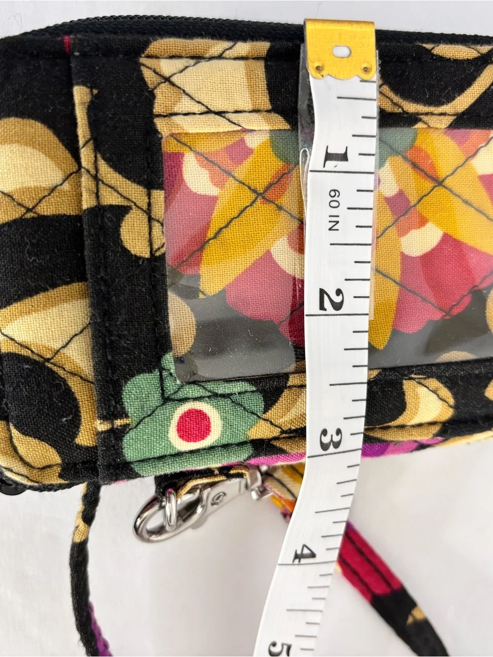 Vera Bradley compact quilted