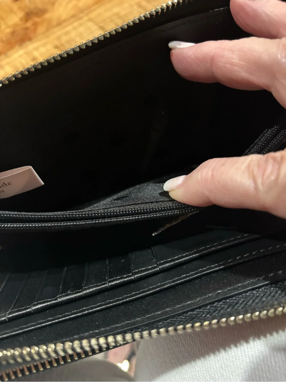 kate spade compact black