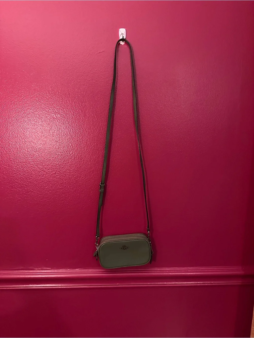 Coach wide purse mini
