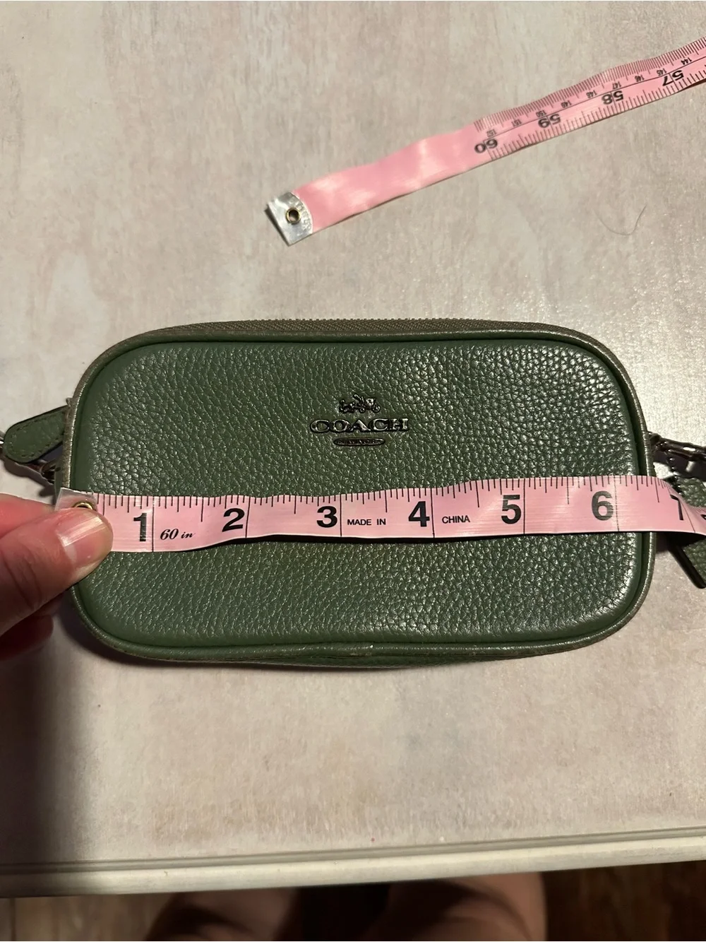 Coach color inches mini