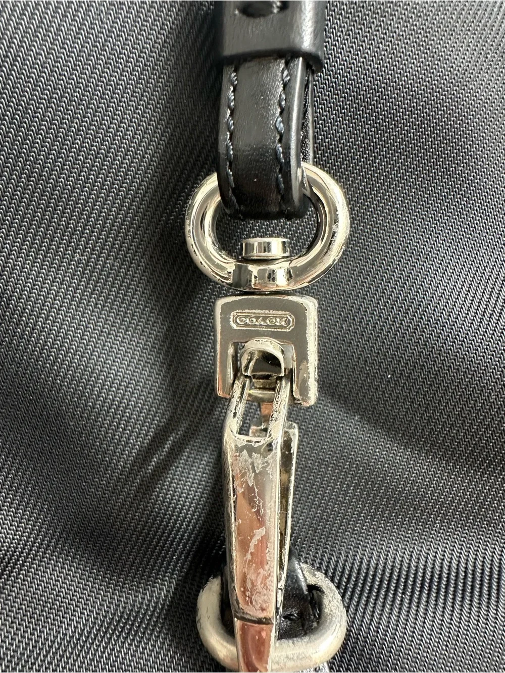 Coach easy clasp bag