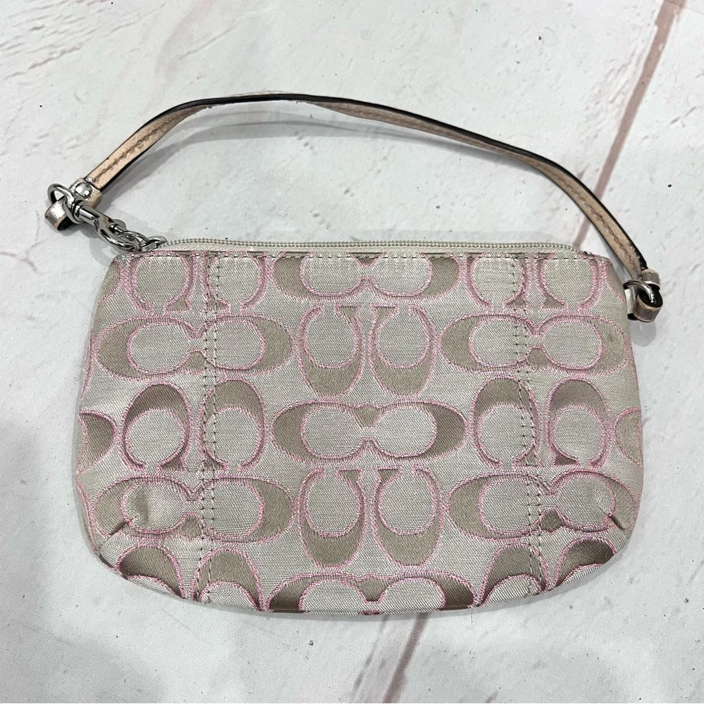 Coach also left pink