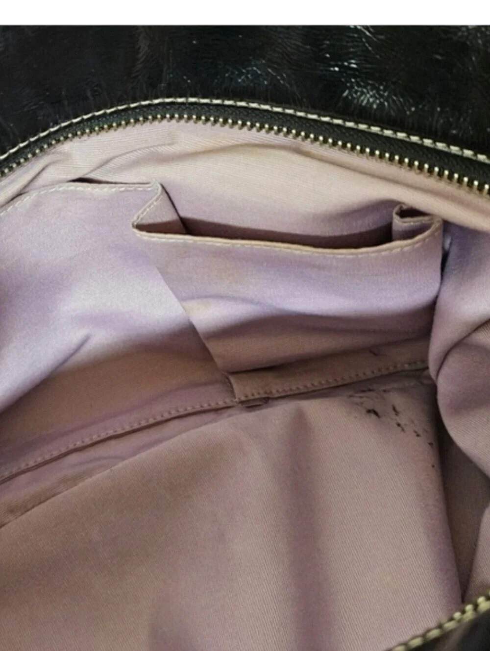 Coach from zippered